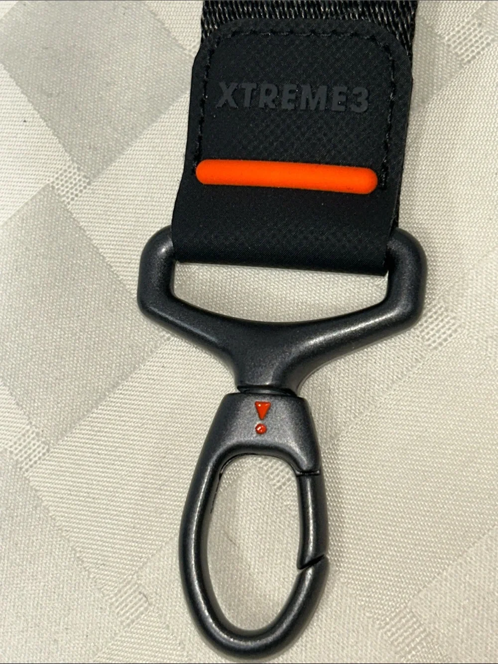 JBL Black Bag Strap with Orange Detail